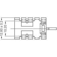 Heat sink 21 C/W (L x W x H) 19 x 12.8 x 12.7 mm TO 220 ASSMANN WSW V8508B