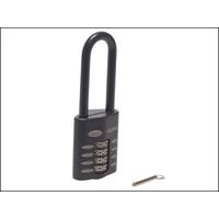 Henry Squire CP50/2.5 Extra Long Shackle Combination Padlock