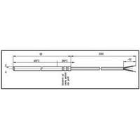 Heating element Sensor type J ATT.FX.METERING_RANGE_TEMPERATURE-50 up to 600 °C Cable length 2 m Sensor diameter 6 mm