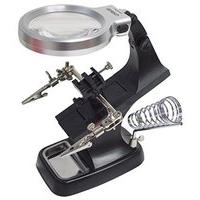 helping hand magnifier 10x led light