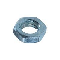 Hexagonal nuts M5 DIN 439 Steel zinc plated 100 pc(s) TOOLCRAFT 827821