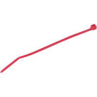 HellermannTyton 116-01812 Inside Serrated Cable Tie Red 2.5mmx100m...