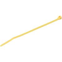 hellermanntyton 116 01814 inside serrated cable tie yellow 25mmx1