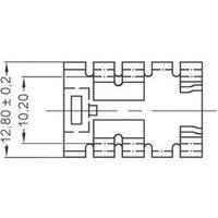 Heat sink 21 C/W (L x W x H) 19 x 12.8 x 12.7 mm TO 220 ASSMANN WSW V8508C