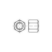 Hexagonal nuts M6 DIN 6330 Steel 50 pc(s) TOOLCRAFT 138133