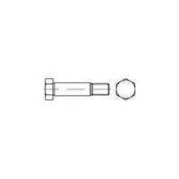 Hexagonal shoulder screws M10 100 mm Hex head DIN 610 Steel 25 pc(s) TOOLCRAFT 111974