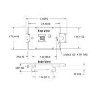 Heat sink mount Crydom HS501DR
