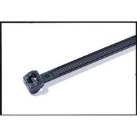 HellermannTyton 118-04700 T18ROS-HS-BK-C1 Outside Serrated Cable T...