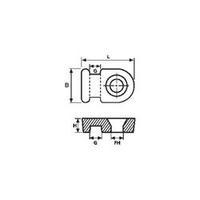 HellermannTyton 151-28119 MB1-N66-NA-C1 Mounting Socket Screwable For CTAM, MB, TY Ecru