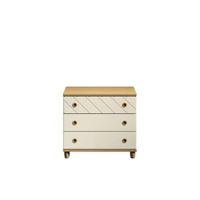 Hektor Oak Effect 3 Drawer Wide Chest (H)710mm (W)600mm