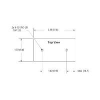 Heat sink 3 C/W (L x W x H) 81 x 45 x 46.5 mm 01 Brand Crydom HS301DR