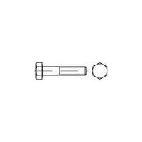 Hexagon head screws M14 140 mm Hex head DIN 931 Steel 25 pc(s) TOOLCRAFT 124537