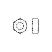 Hex nuts (LH) M18 DIN 934 Steel 50 pc(s) TOOLCRAFT 131815