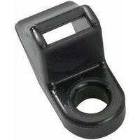 HellermannTyton 151-26860 CL8-W-BK-C1 Mounting Eyelet CL8, FH Black