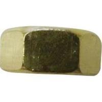 Hexagonal nuts M1.2 DIN 934 Brass 20 pc(s) TOOLCRAFT 216348