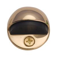 heritage brass polished brass door stop