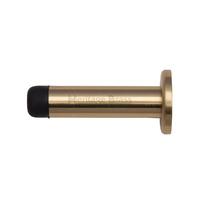 Heritage Brass Polished Brass Projection Door Stop 76mm