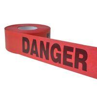 heavy grade barricade tape danger red 305m 1000ft