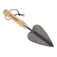 Heart Shaped Hand Trowel Carbon Steel