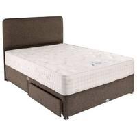 healthbeds hypoallergenic superior 2000 divan set 3 drawer small doubl ...