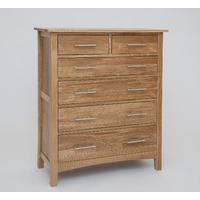 Hereford Oak 2+4 Chest of Drawers