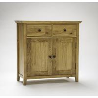 hereford rustic oak 90cm sideboard