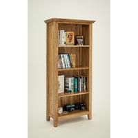 Hereford Rustic Oak 4ft 6in x 2ft Bookcase