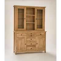 hereford rustic oak large dresser