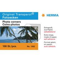 herma extra large self adhesive photo corners pack of 100