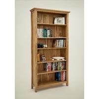 Hereford Rustic Oak 6ft x 3ft Bookcase