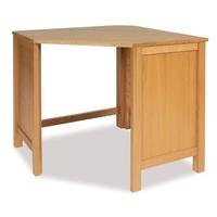 hereford oak wide corner desk