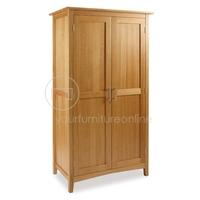 Hereford Oak Full Hanging Wardrobe