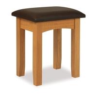 hereford oak dressing table stool