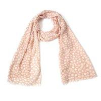 Heart Print Rose Scarf