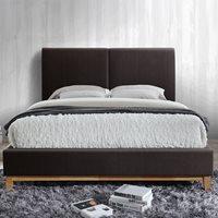 HELSINKI UPHOLSTERED BED in Faux Leather by Birlea - King