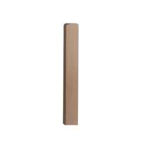 hemlock pre drilled newel base w82mm l510mm