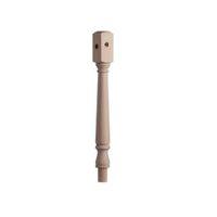 Hemlock Pre-Drilled Turned Corner Newel Post (W)82mm (L)725mm