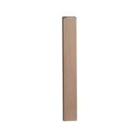 hemlock pre drilled half newel base w82mm l510mm