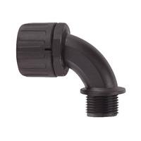 HellermannTyton 166-22225 HG16-90-PG9 IP66 90 Degree Elbow Conduit...