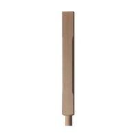 Hemlock Half Spigot Newel (W)82mm (L)725mm