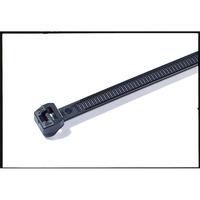 HellermannTyton 118-05060 T50ROS-W-BK-C1 Outside Serrated Cable Ti...