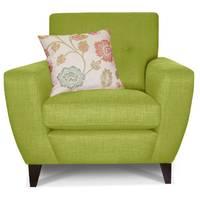 Hepburn Fabric Armchair Lime