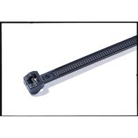 HellermannTyton 118-05860 T50SOS-W-BK-C1 Outside Serrated Cable Ti...