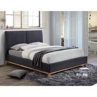 Helsinki Fabric Bed Frame King Grey