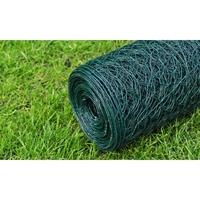 hexagonal wire netting 75 cm x 25 m pvc coated thickness 0 9 mm