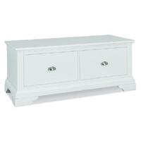 Heronford White Blanket Box