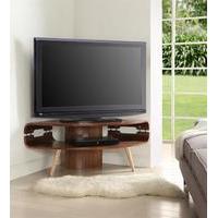 Helsingborg Walnut Corner TV Stand