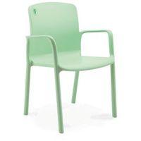 HEALTHCARE STACKING ARMCHAIR 460MM SEAT HEIGHT - MOSS GREEN