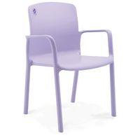HEALTHCARE STACKING ARMCHAIR 460MM SEAT HEIGHT - LILAC