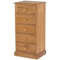 Hendon Pine 5 Tall Chest of Drawer